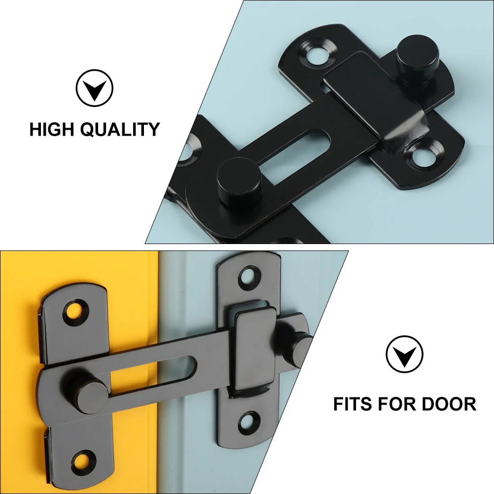 

1Pcs Latch Lock for Door Effective Security Solution for Wood Metal Doors Windows Sheds Cabinets Protection Door Bolt Lock