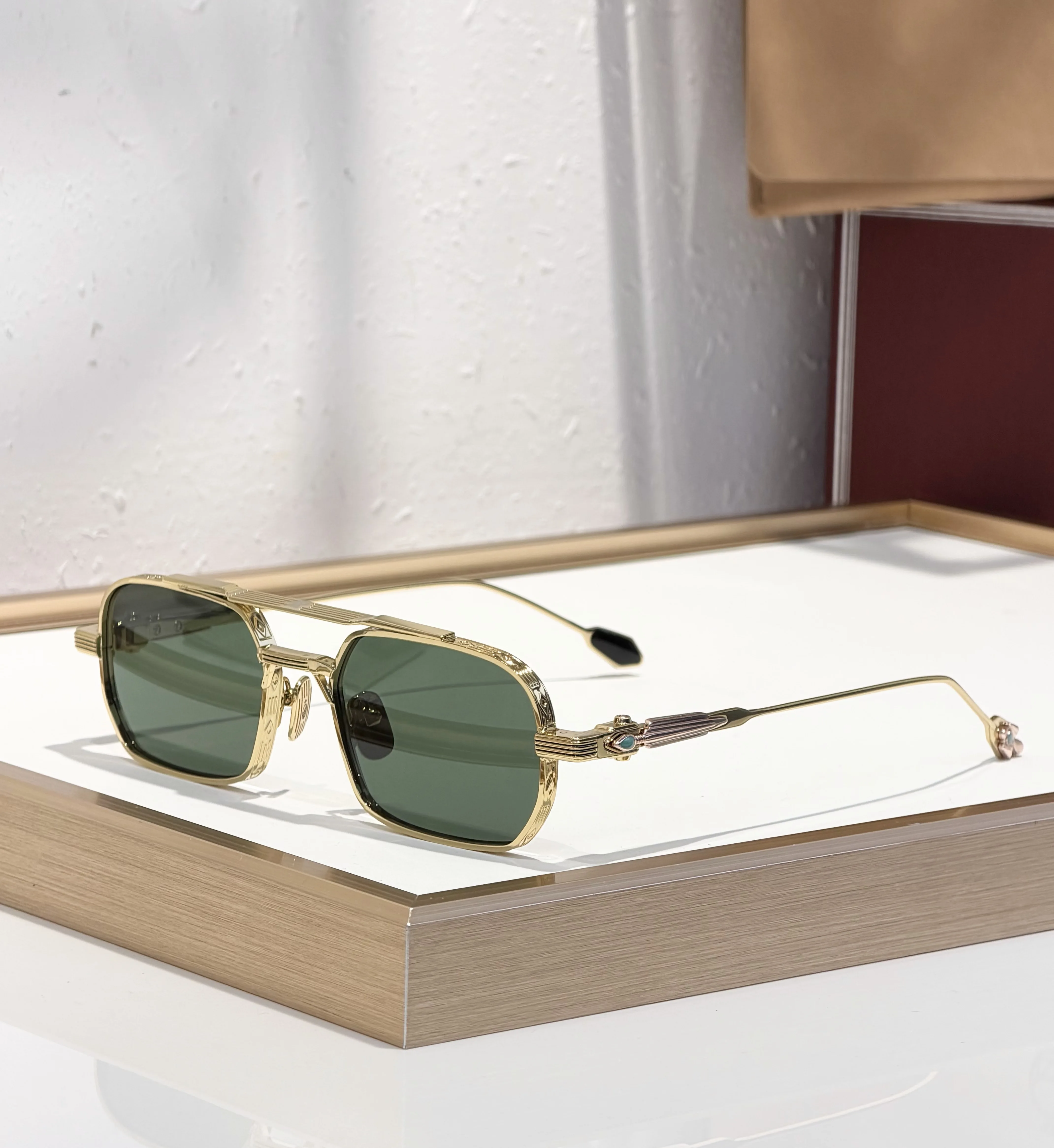  DEAVER Unisex Luxury Sunglasses 2026 Classic Business Elite Style UV400 High-Quality Gemstone Series