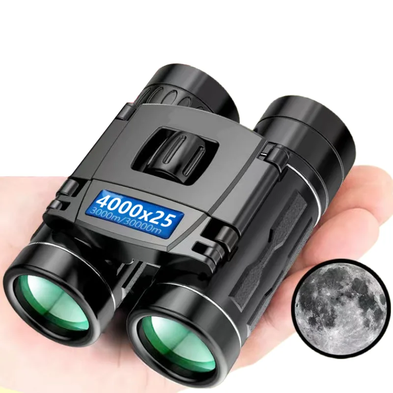 40000X25 Zoom Telescope Professional BAK4 HD Powerful Binoculars Long Range Portable Monocular or Camping Tourism Outdoor