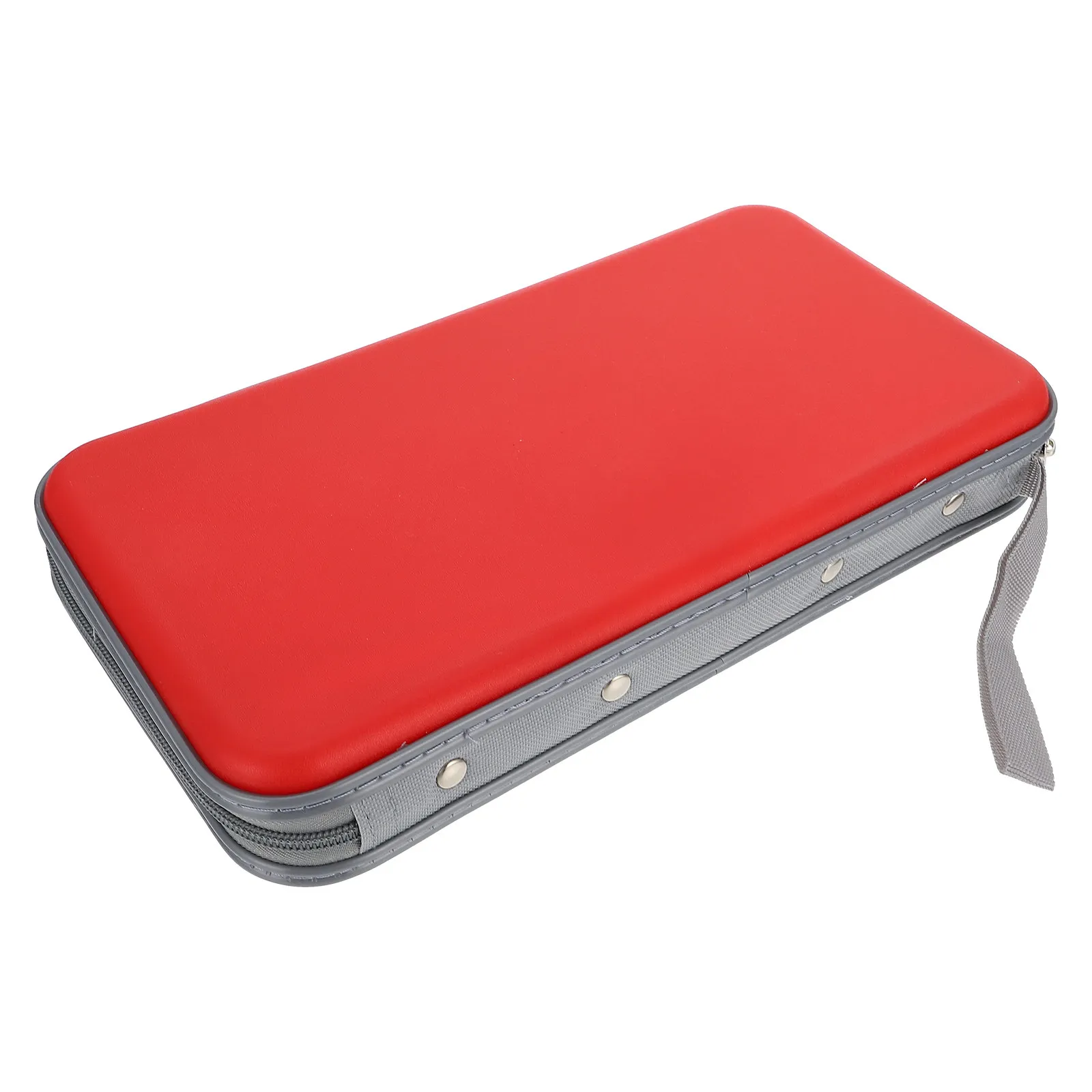 80-Slot Cd Storage Case Handheld Disc Holder Zipper Protection Anti-Pressure Organizer Pouch Soft Material Large Capacity Disc