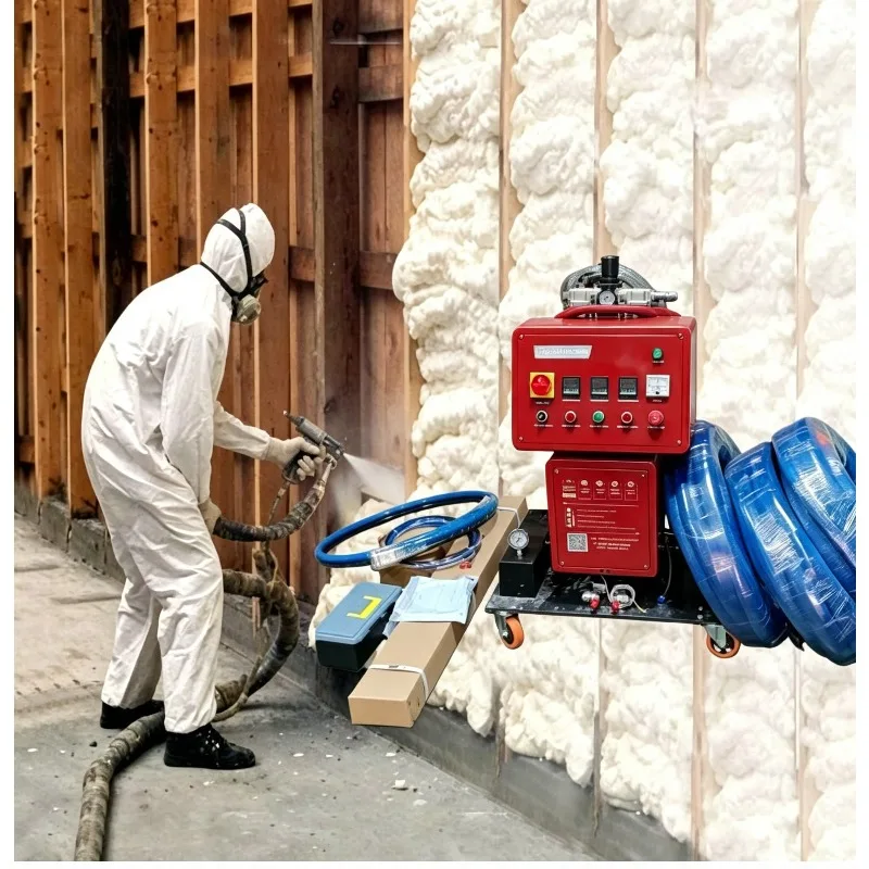 Wear Resistance Airless Polyurethane Spraying Machine Handheld Polyurethane Insulation Machine Pu Foam Polyurea Coating Machine