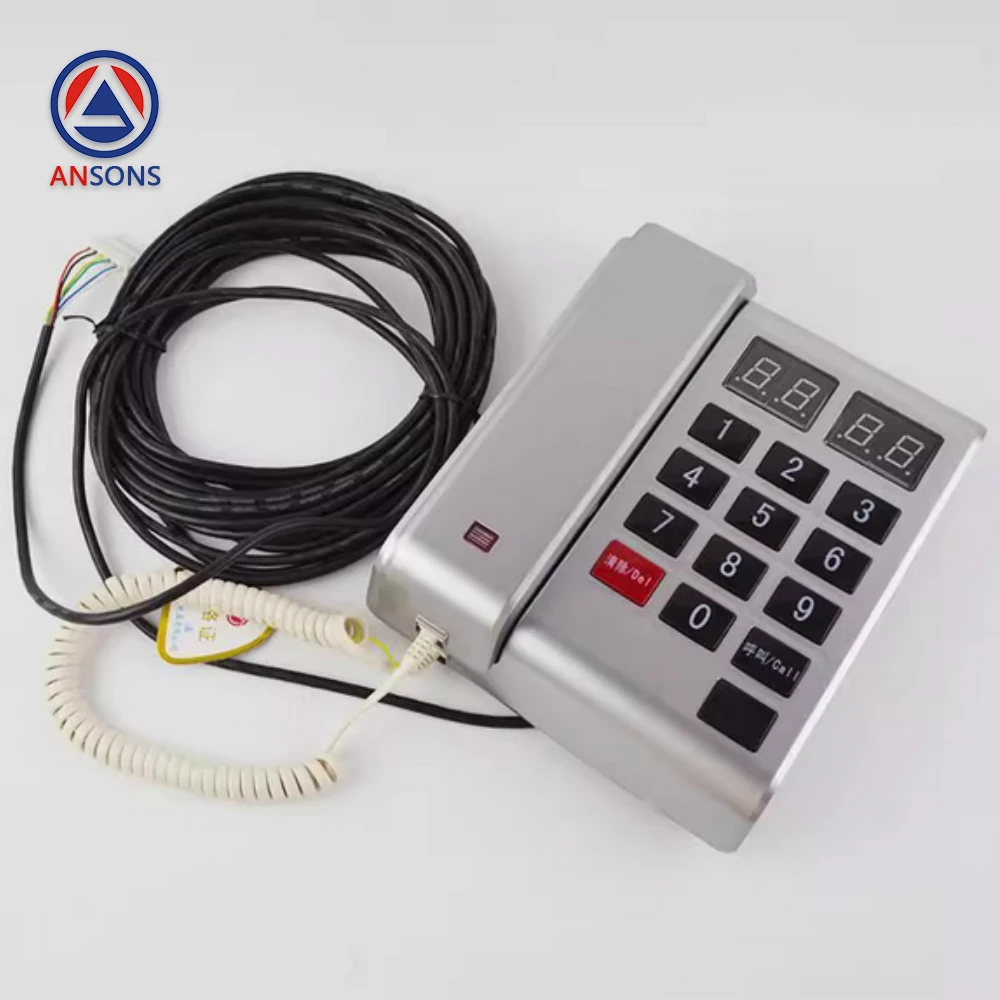 

HD9900ZX-8 HD9900ZX-16 24 32 40 48 56 64 GiantKONE Elevator Five Party Intercom Host Intercom Ansons Elevator Spare Parts