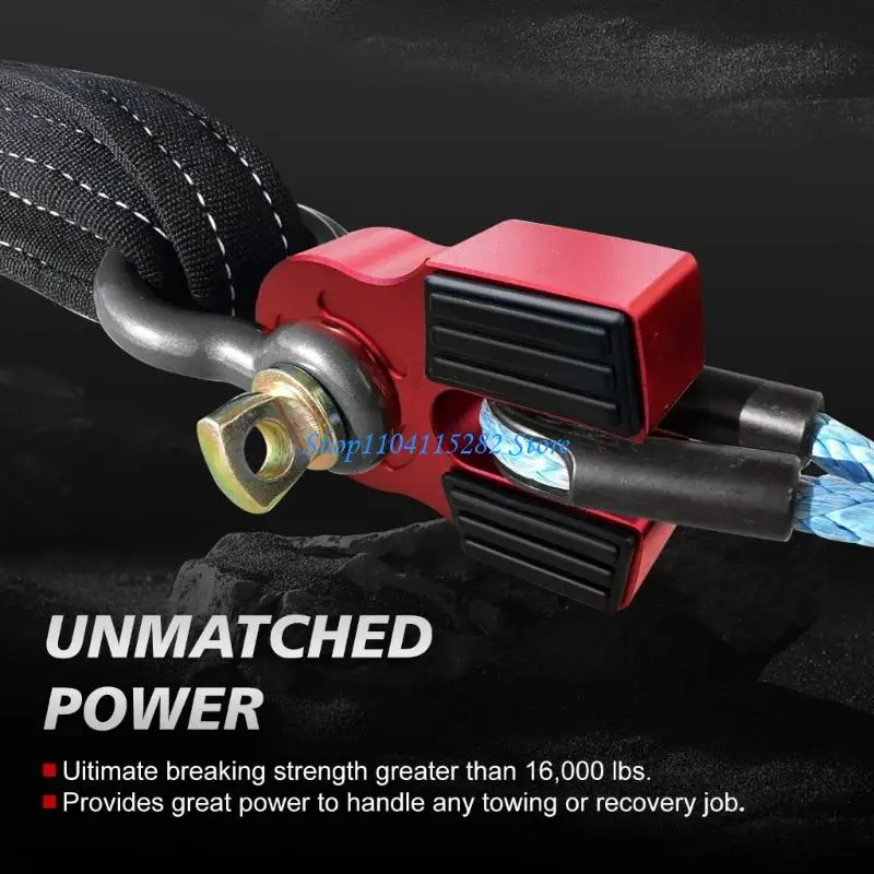 

Aluminum Tow Winch Shackle for ATV Truck Off Road Recovery Secure Connection