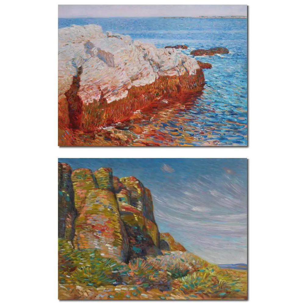 

Картина ручной работы в масле, Чайлд Hassam Harney Desert, холст, картина, репродукция пейзажа для декора стен бара