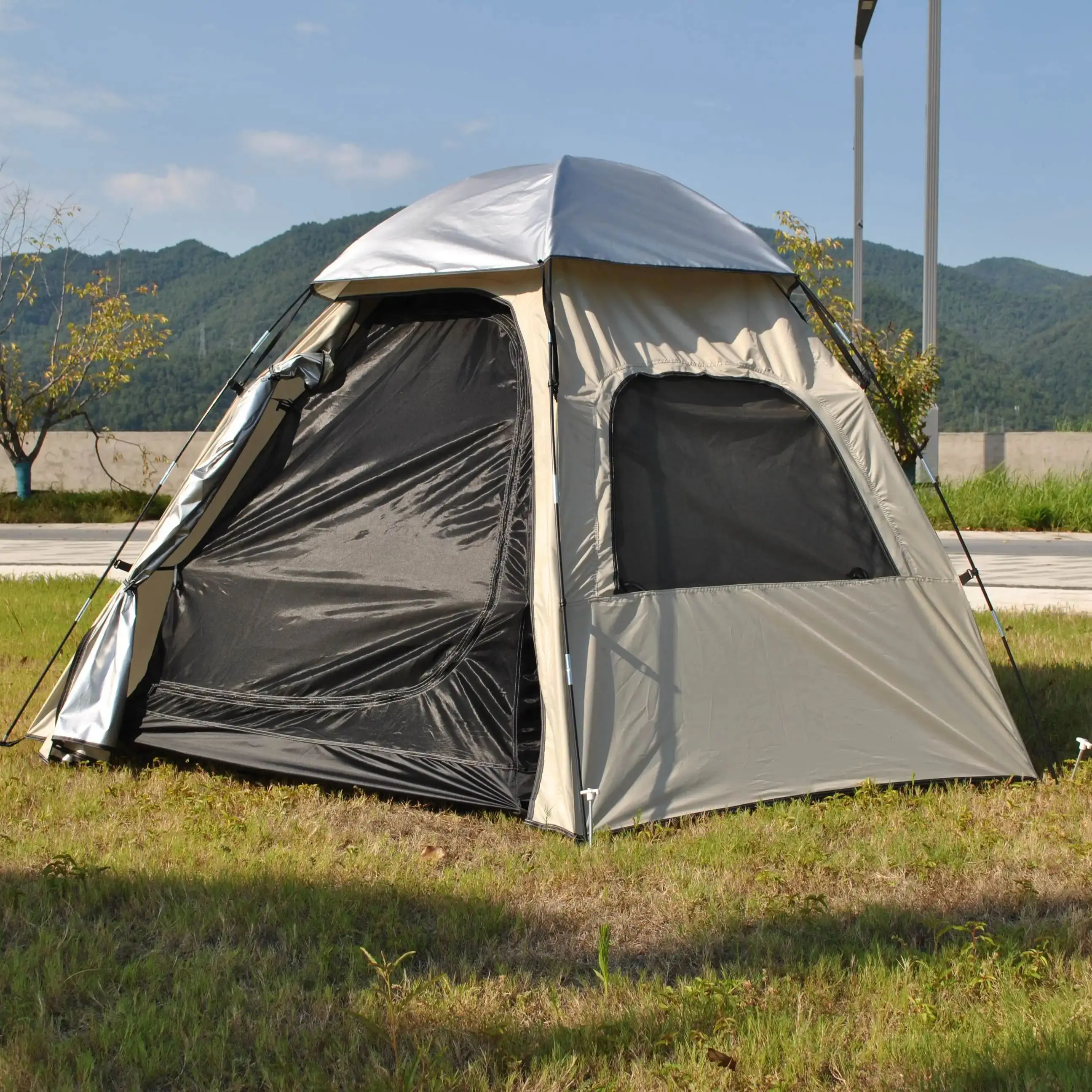 

Портативная палатка, отдельное использование, внешняя палатка, внутренняя палатка, сетчатый экран, снаряжение для кемпинга, укрытие на открытом воздухе, горный туризм, дышащая ткань