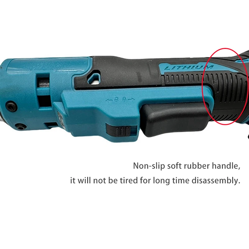 Cordless Ratchet Wrench Electric Rechargeable Screwdriver Removal Screw Nut for Makita 21V Battery