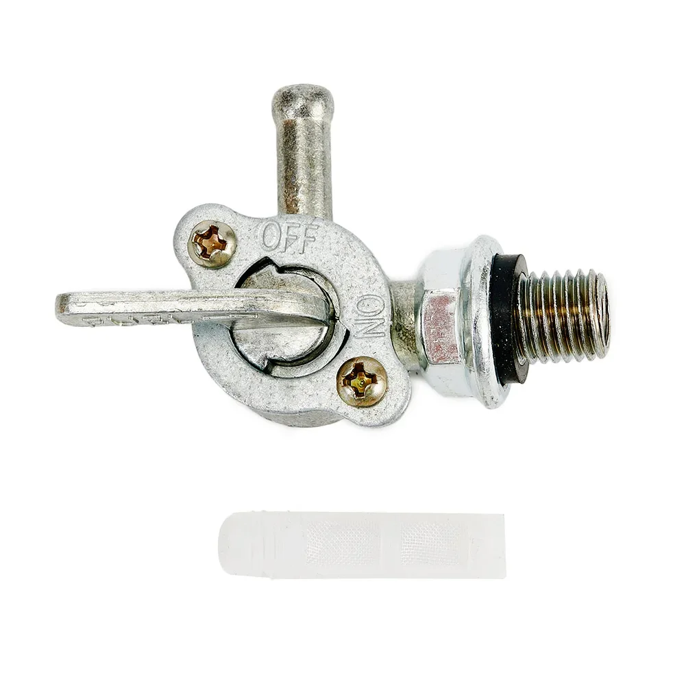 1pc Motorcycle Petcock Switch Valve 2KW Gasoline Generator Engine Accessories Fuel Tank Switch ON/OFF Switch Aluminum Parts