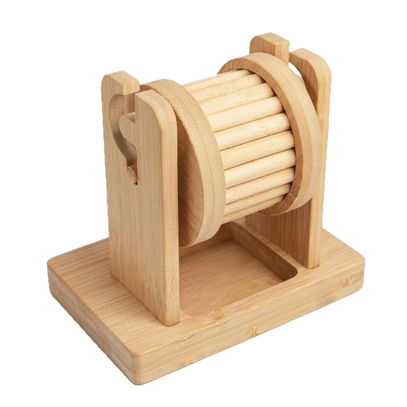 Wooden Hamster Foraging Toy Interactive Treat Puzzle Small Animal Enrichment Toy for Boredom Relief and Mental Stimulation view 5