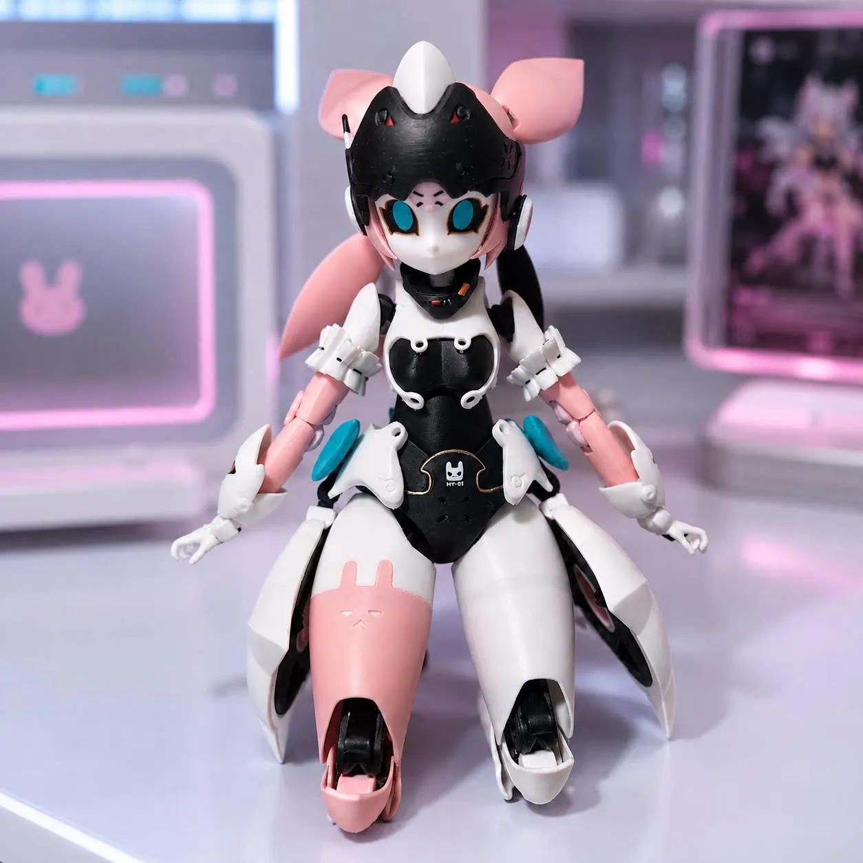 Zenless Zone Zero Aria Plastic Model Kit Articulated Figure Game Merchandise Desktop Ornament Collectible Gift for Fans