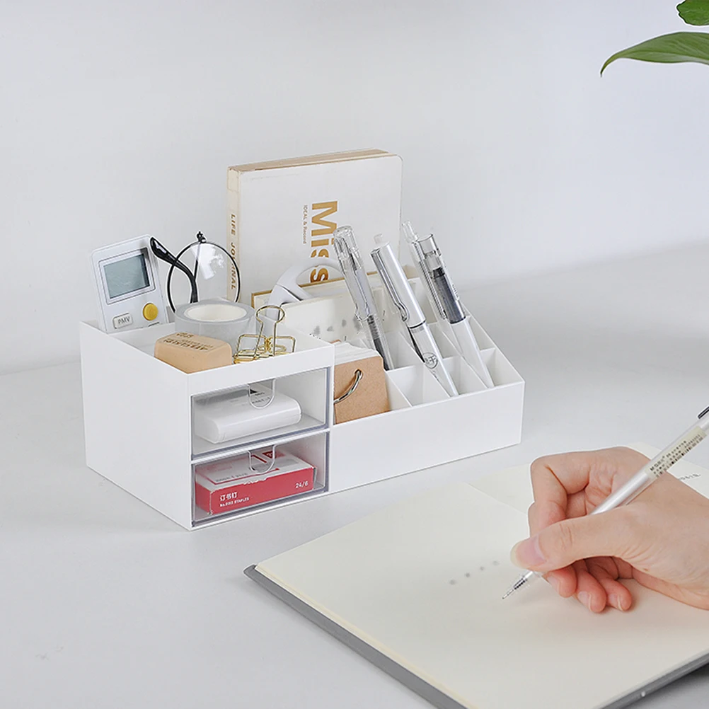 

cosmetics storage box makeup organizer display Box organizer desk organizer