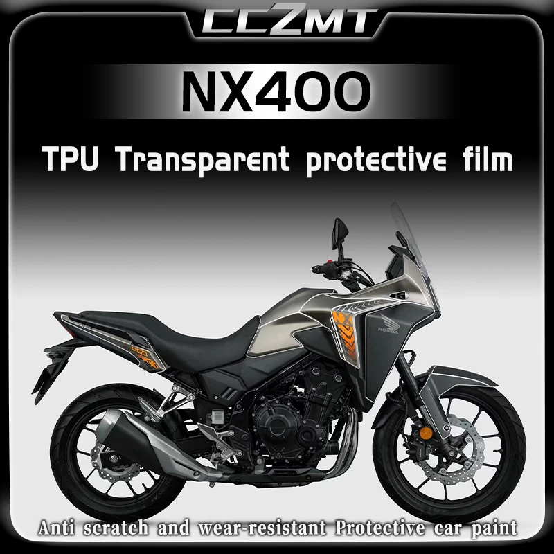 

Для Honda NX400 nx400 2024 TPU невидимая пленка для автомобильной одежды краска поверхность прозрачная защитная пленка ремонт царапин аксессуары