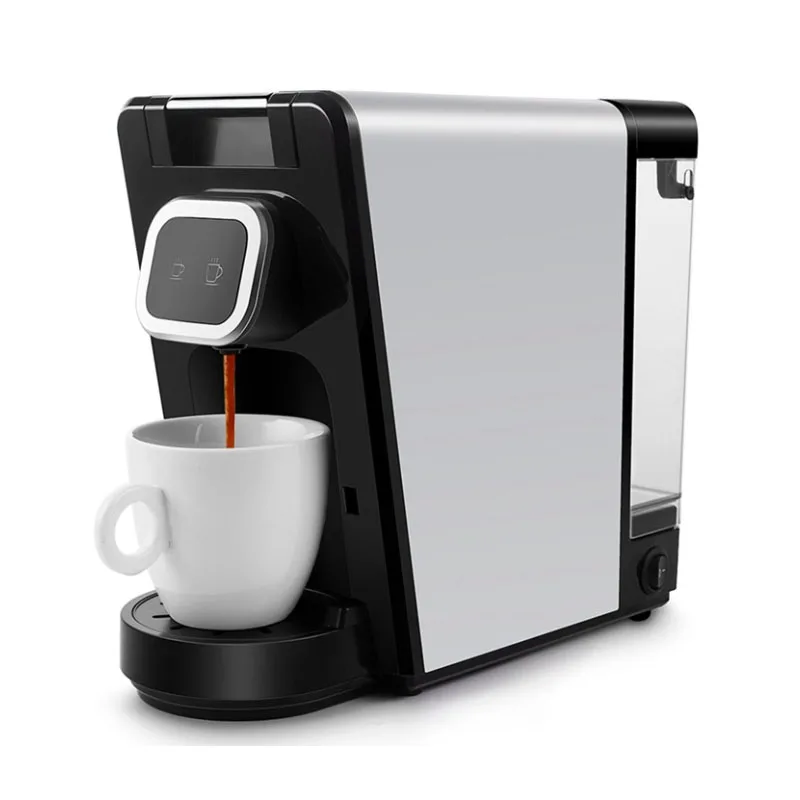 เครื่องชงกาแฟ Cafetera หลายแคปซูล19Bar Dolce ร้อน/เย็น4in1 Gusto-Milk & Nexpresso ESE Pod Ground H2A