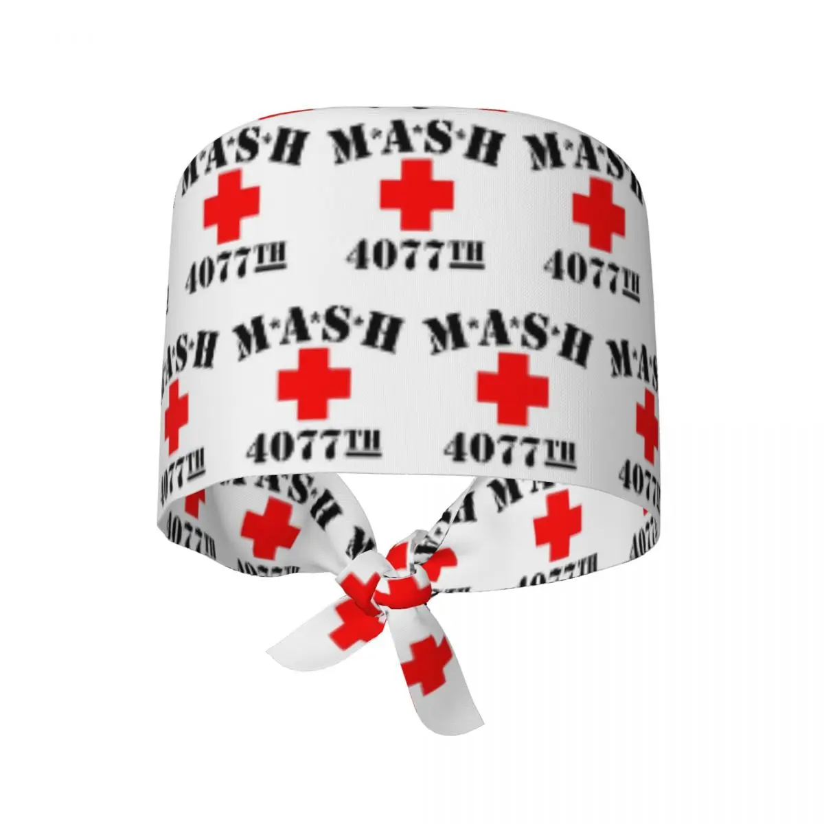 Mash 4077 Scrub Hat Doctor Working Surgical Cap Men Women Adjustable Nursing Caps for Dentist