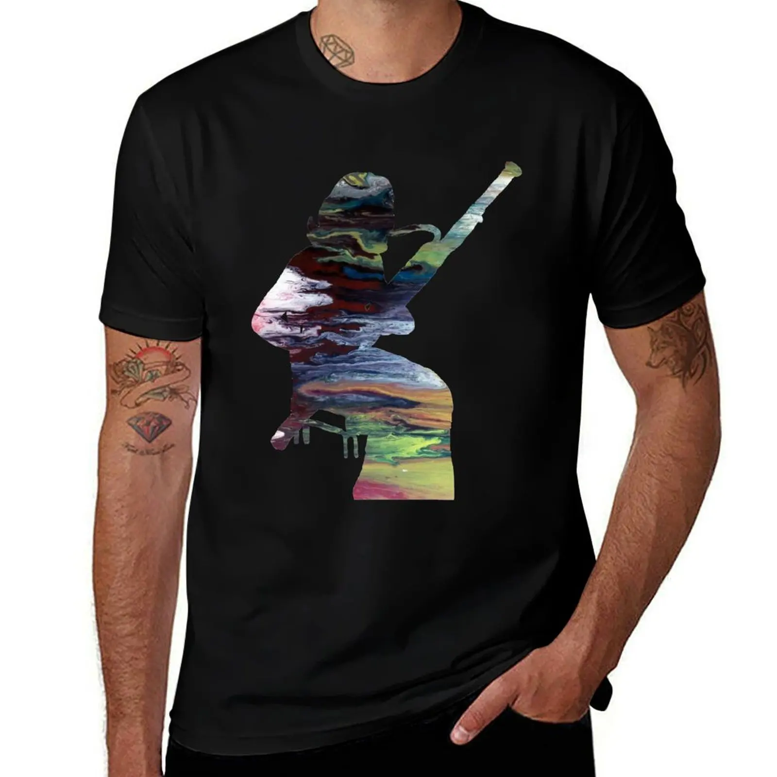 

Bassoon T-Shirt Work Daily Short Sleeve Top