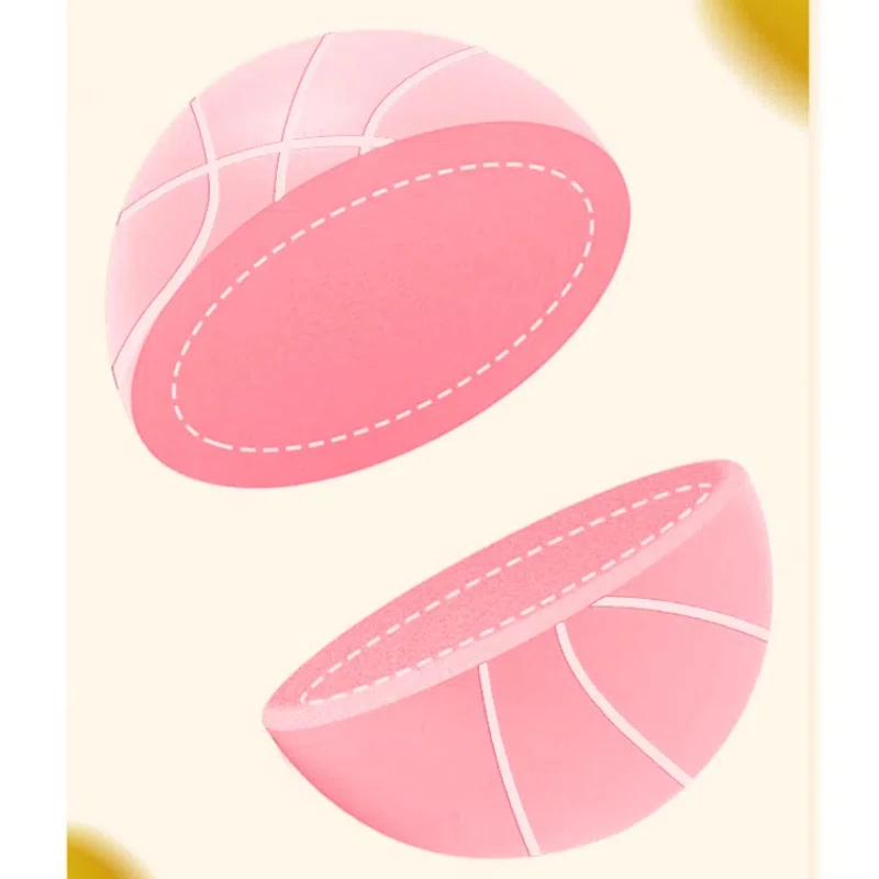 Ballon de Basket-ball Silencieux en Mousse Souple pour Enfant et Adulte, Jouet de dehors artificiel astique pour Divertissement à Domicile, Taille 7