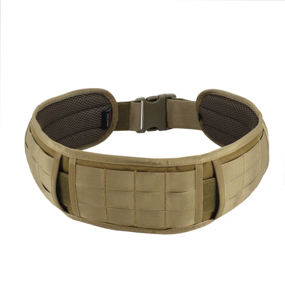 1000D Nylon Tactical Molle Waist Belt Airsoft Training Waistband Hunting Paintball Waist Belt