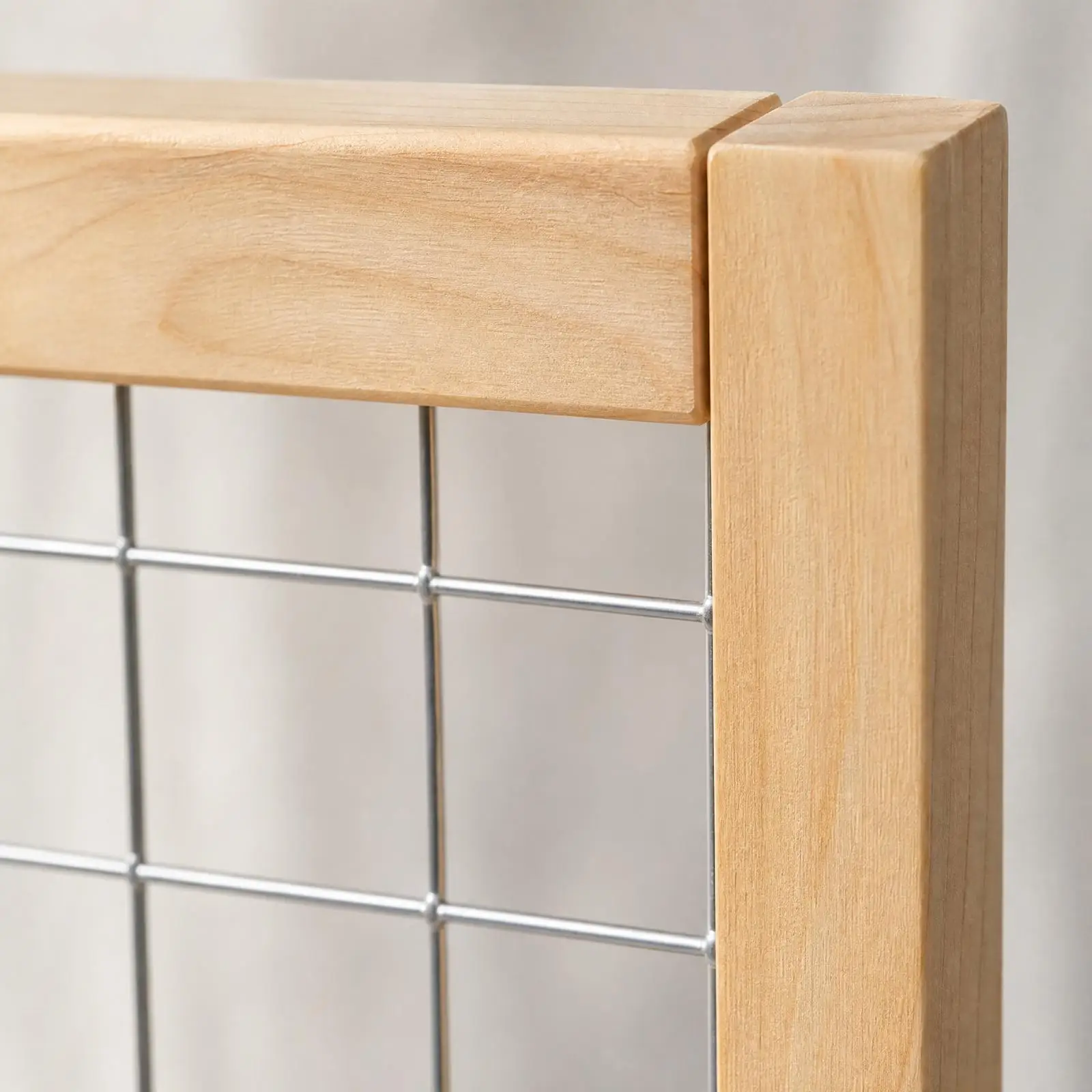 Folding Display Rack Grid Panel Wood Metal Easel for Craft Vendor Temporary Exhibition Space Saver