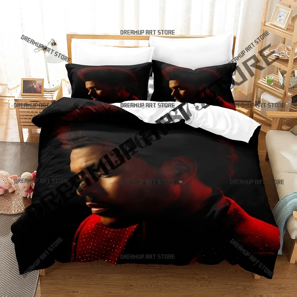 Fashion Hurry Up Tomorrow The Weeknd Bedding Set Single Twin Full Queen King Size Bed Set Kids Bedroom Duvetcover Set