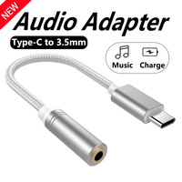 Type C to 3.5mm Audio Adapter For Samsung Galaxy iPhone 16 15 Pro Xiaomi HUAWEI Phone Tablet Music AUX Cable Earphone USB C Jack