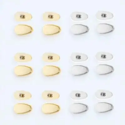 12Pairs Glasses Nose Pads Anti-Skid Silicone Patches for Spectacles Sunglasses Eyewear Supplies No Pain Stable Fit