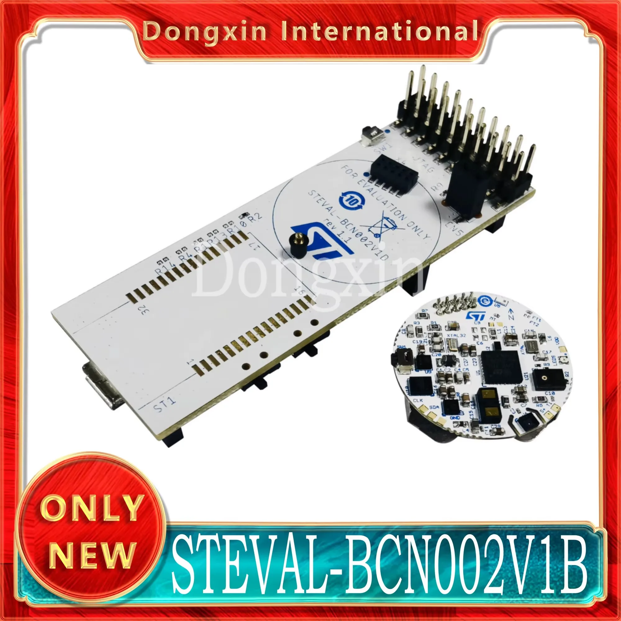 

STEVAL-BCN002V1B Приемопередатчик Bluenrg-2, плата оценки 2,4 ГГц ST-LINK V 23