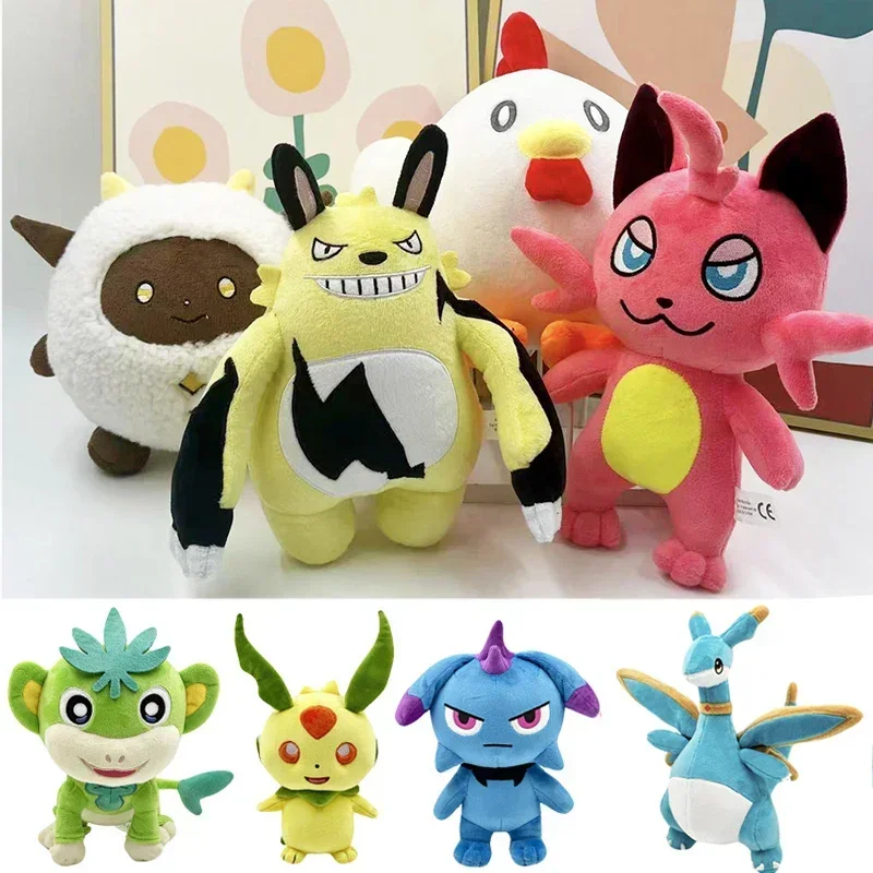 

Palworld Plush Toy Anime Chikipi Tanzee Cattiva Lamball Chillet Grizzbolt Vanwyrm Teafant Lifmunk Stuffed Doll Plushie Xmas Gift