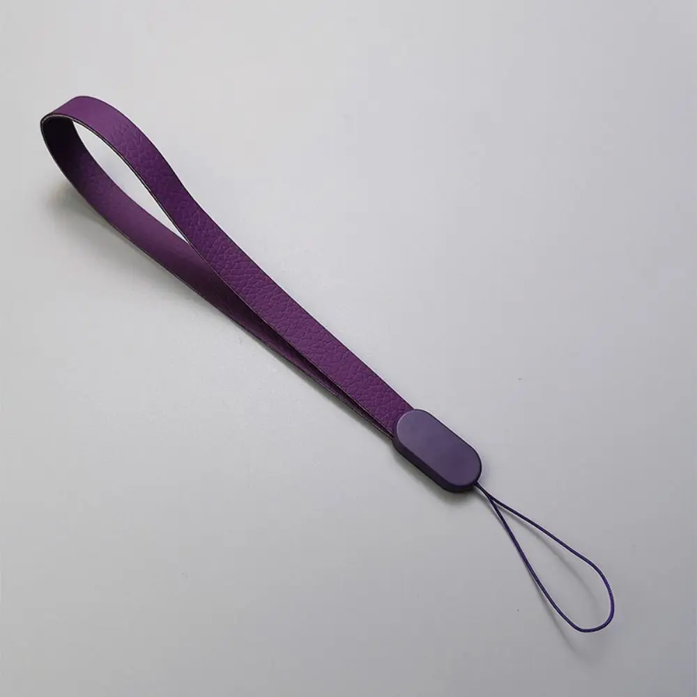 

Короткий ремешок для телефона из искусственной кожи, простой, прочный, с защитой от падения, на запястье