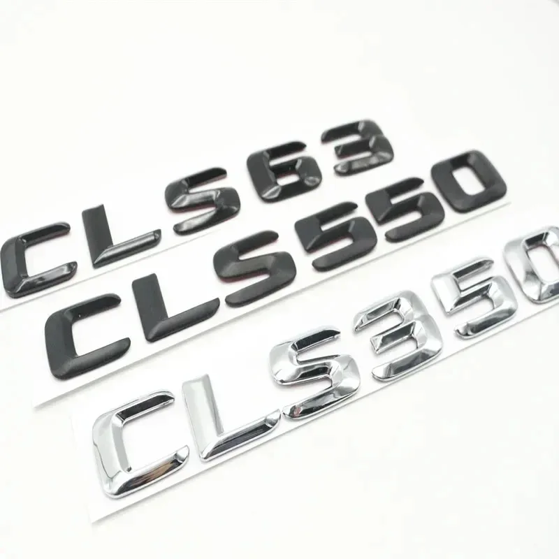 Colors For Mercedes-Benz CLS Class C218 C219 C257 CLS53 CLS55 CLS63 CLS350 CLS450 CLS500 CLS550 Emblem Rear Sticker  Accessories - view 3