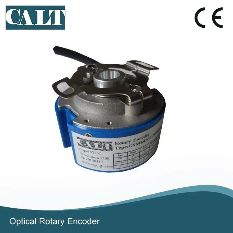 CALT 48mm 2500ppr Servo motor Rotary encoder 8mm shaft line driver 5V GSM48-08G2500BML5-4P