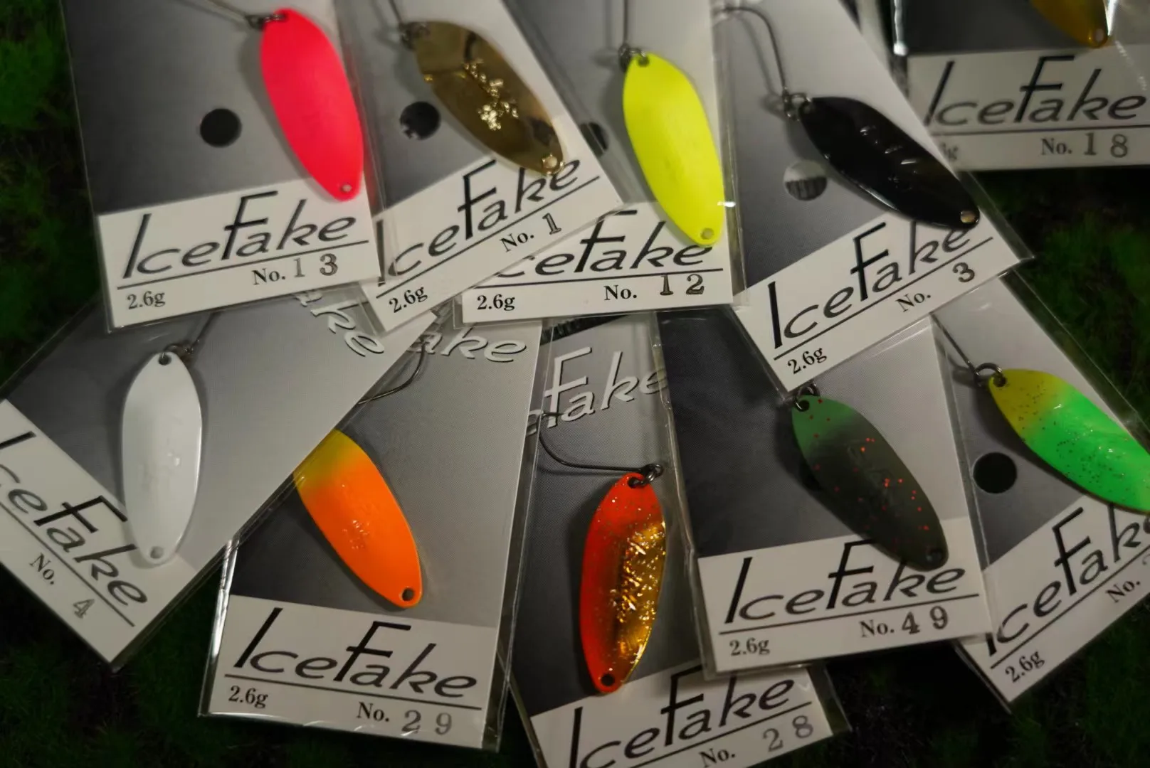 Japan VALKEIN ICE FAKE 2.6g Stream Trout Metal Sequin Micro-object Stream Lure Sub-bait