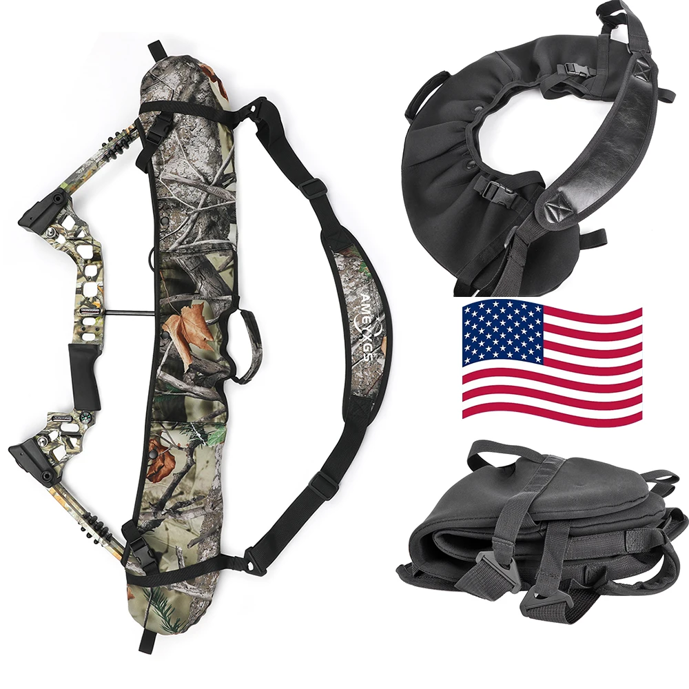 

Портативная сумка для блочного лука из эластичной ткани для дайвинга, складная, подходит для охоты, стрельбы, тренировок и аксессуаров