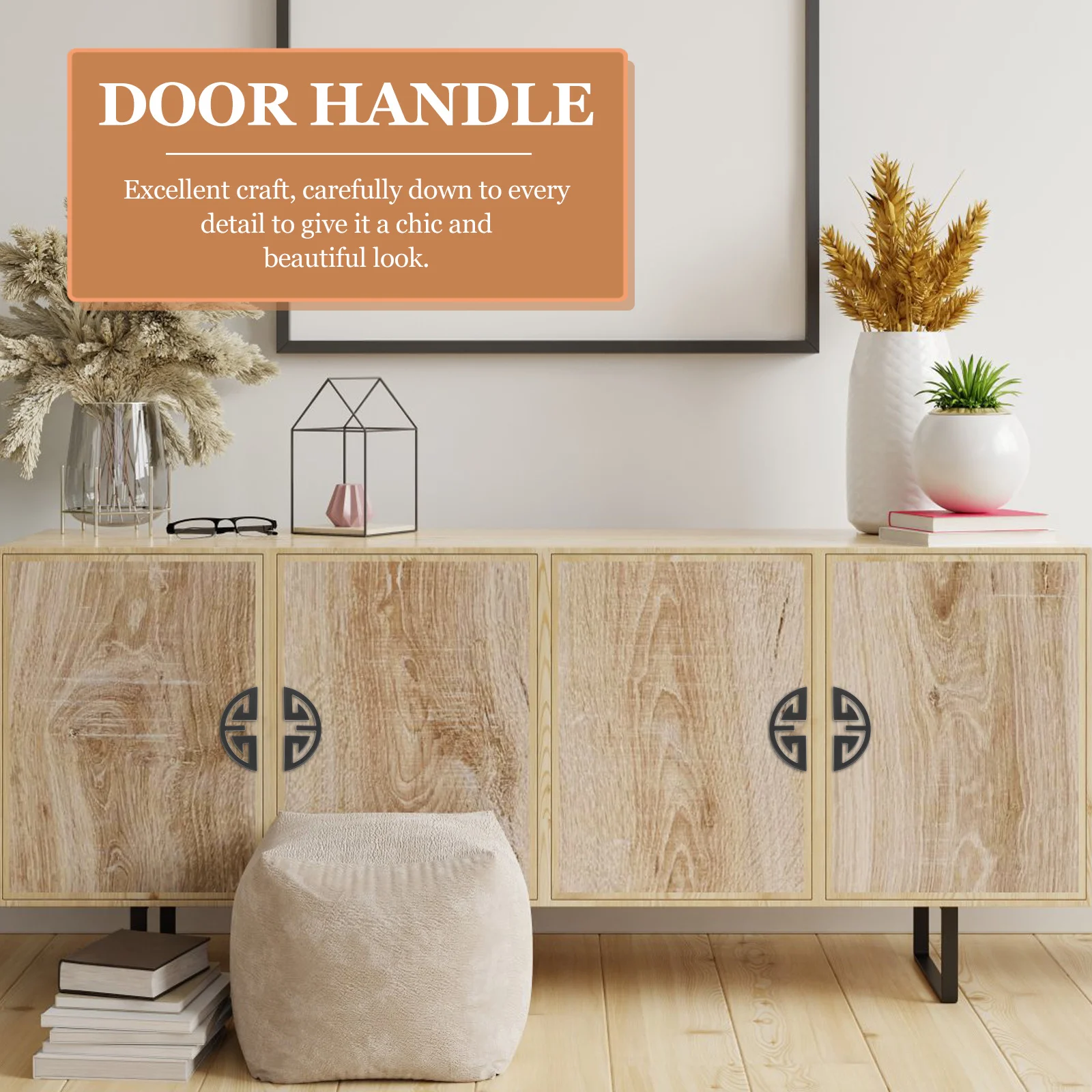 

2pcs Zinc Alloy Cabinet Handle Round Door Pull Drawer Knob Durable Smooth Replacement For Dresser Wardrobe Shoe Cabinet