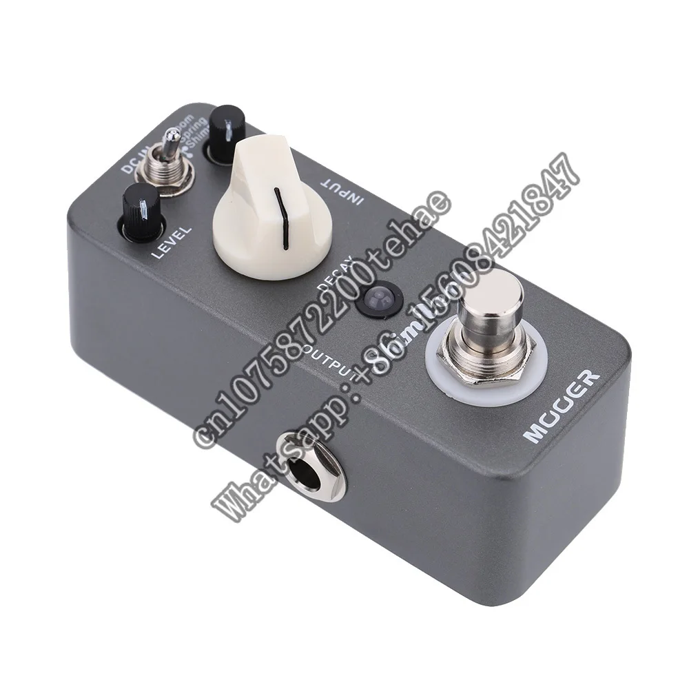 Mooer Guitar Effect Pedal Pedal Mrv1 Shim Verb Effect Guitar Pedal Musical Instruments Effector True Bypass Reverb Delay Pedal