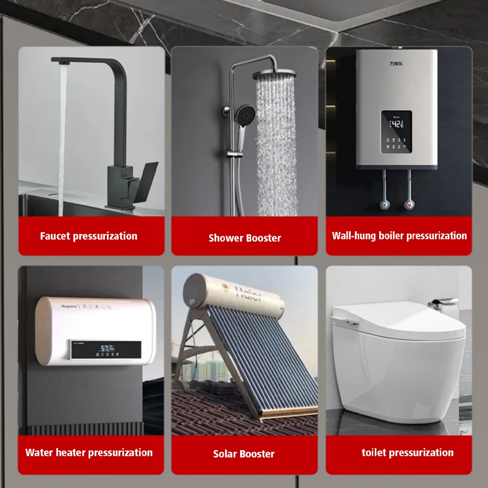 DM-DC24V-08 Intelligent Frequency Conversion 24V Home DC Water Booster Pump With Permanent Magnet Motor