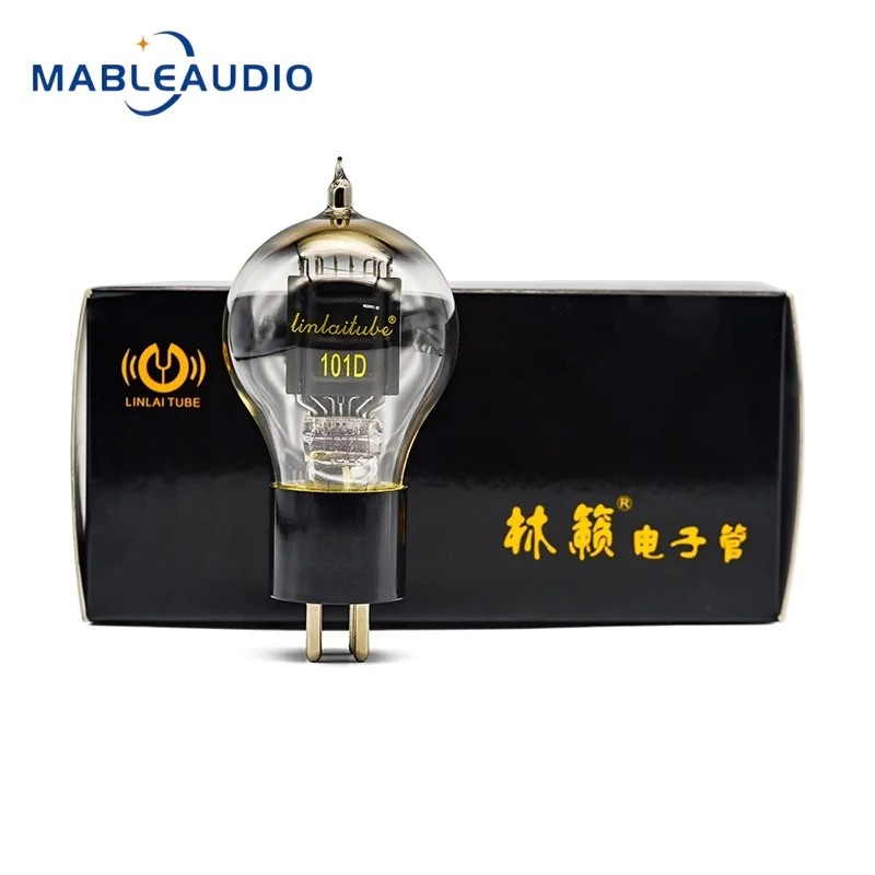 1PC Linlai 101D Vacuum Tube Direct‑Heated Triode Ball Shape Glass Bulb For HIFI Tube Amplifier Audio Amp Replacement