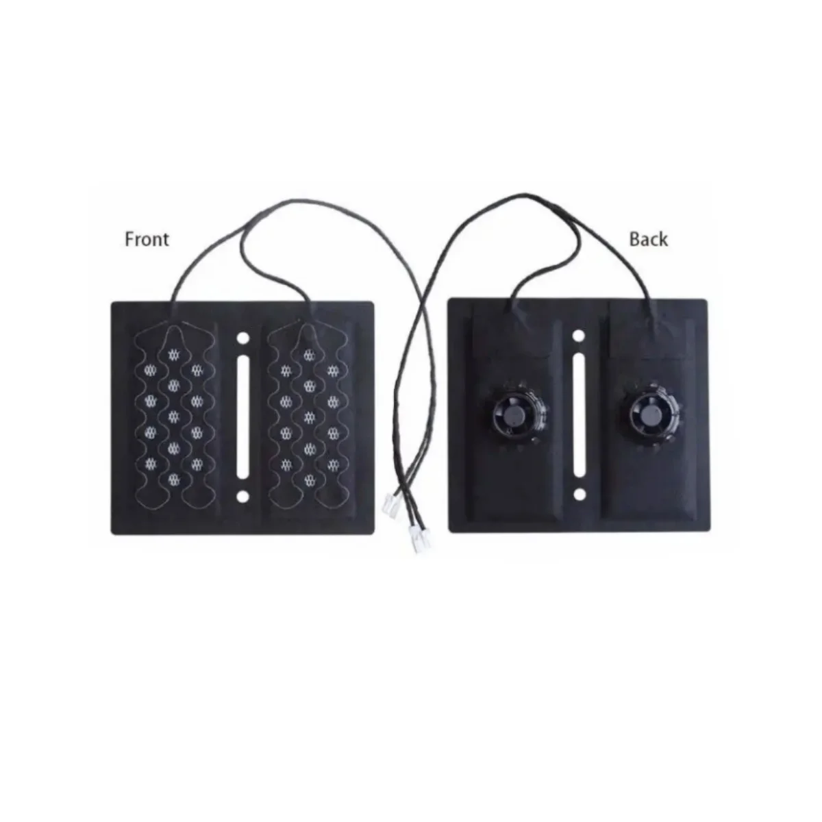 automobile four season car interior fan air cooling ventilation and round switch seat heated heating cushion cover warm support