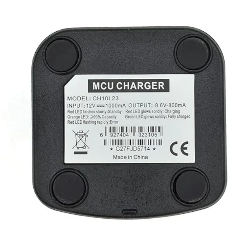 CH10L23 Desktop Charger for Hytera Radio BD502i BD552i BD612i BD506 BD516 BD556 Batteries BL2018 and BL1506 Walkie Talkie