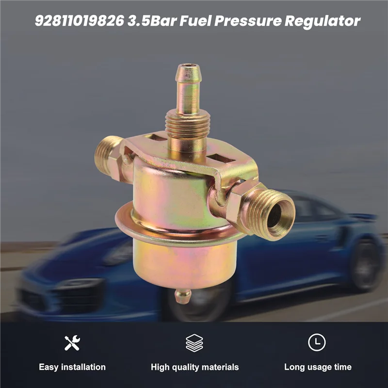 Durable-92811019826 Regulador de presión de combustible de 3,5bar para Porsche 911 Coupe Targa 928 959 Coupe 911 Cabrio