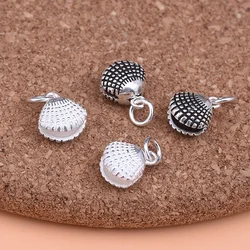 925 Sterling Silver Bracelet necklace Shell Pendant for DIY Jewelry Making Making Handmade Beading charms Fittings