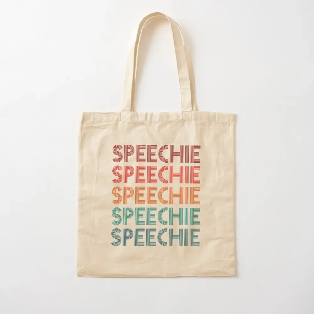 Speech Language Pathology Pathologist - Speechie Tote Bag hand bag supermarket folding bag