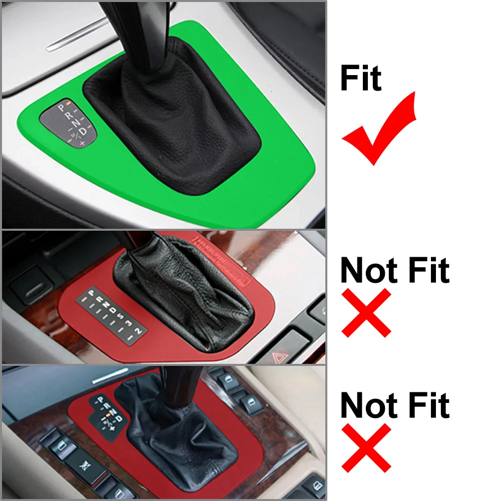 Automatic LED Gear Shift Knob & Red Start Stop Button Cover For BMW 1 3 5 6 7 Series X1 X3 X5 Z4 LHD Only