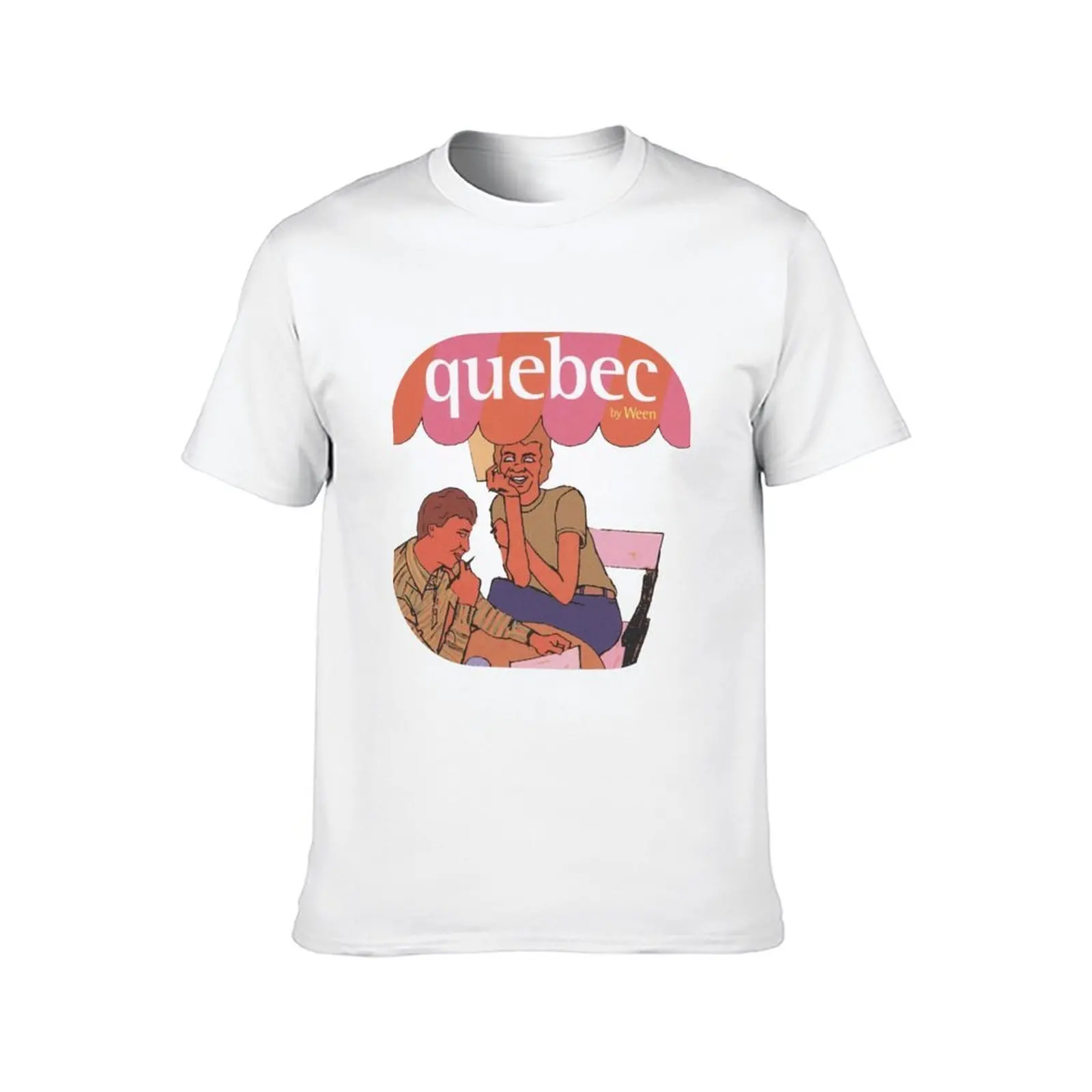 تي شيرت وين كيبيك للرجال تي شيرت صيفي أساسي تي شيرت #2