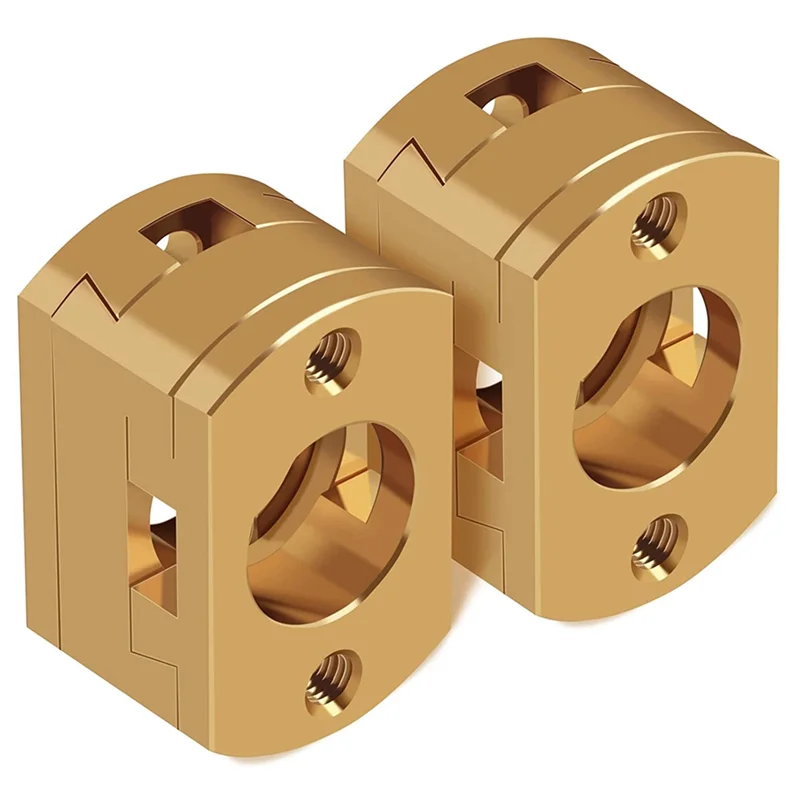 

A69F-3D Детали принтера Осевой соединитель Dual T8 Ходовой винт Обновление Комплект муфты Oldham для муфты Z-Axis BLV Ender3 Oldham