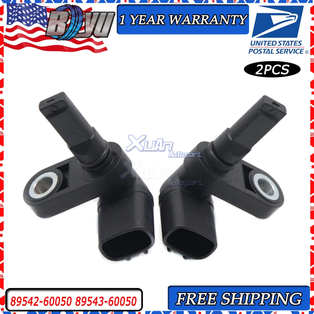 89542-60050 89543-60050 Front Left+Right ABS Wheel Speed Sensor For Lexus GX460 GX470 LX570 For Toyota 4Runner FJ Land Tacoma