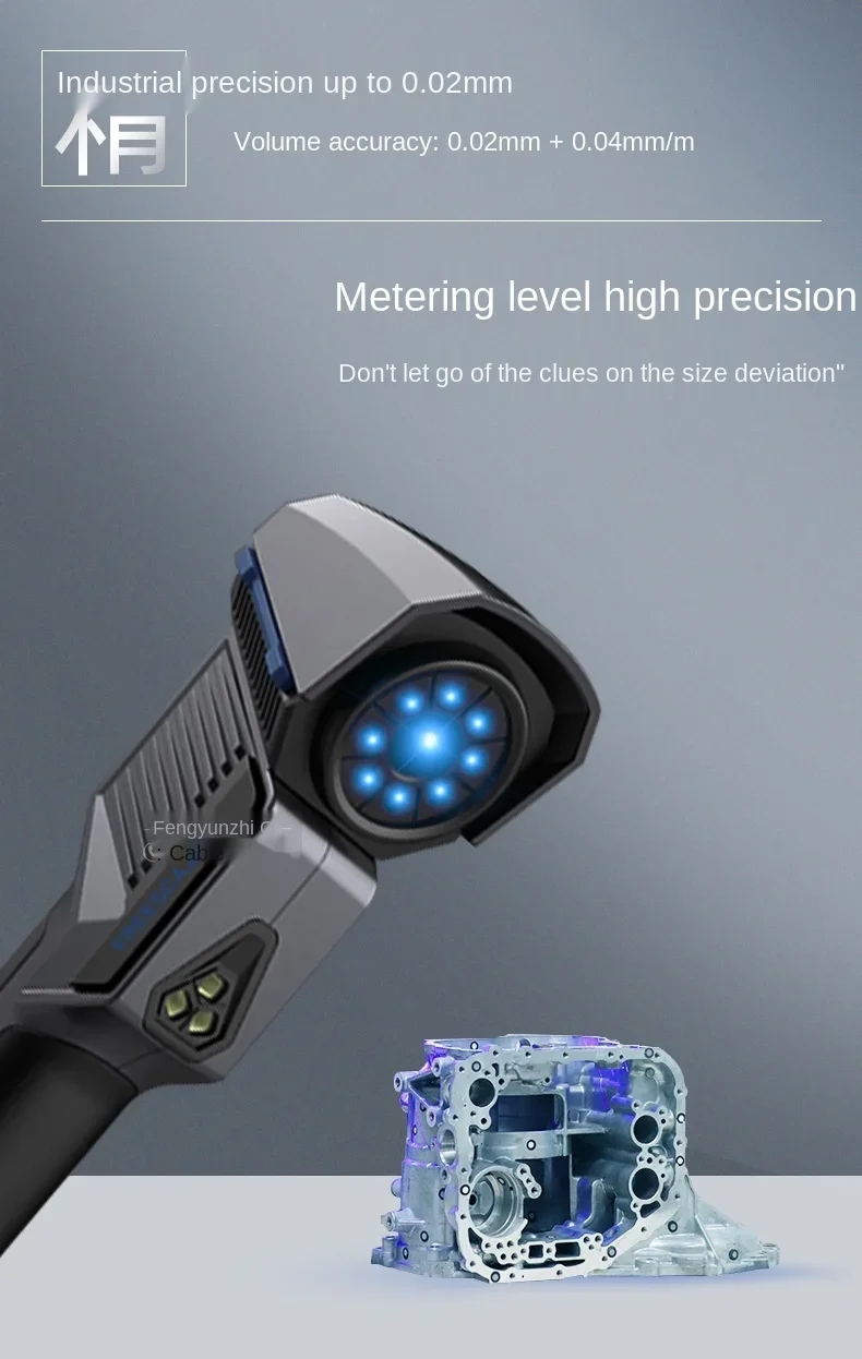 3d Scanner Freescan Ue7/Ue11 Handheld Industrial-Grade High-Precision Handheld 3D Laser Scanner =