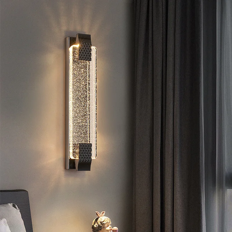 Luxury Crystal Wall Light Bubble Decorative Home Lighting for Living Room Bedroom Bathroom Hotel Corridor Background