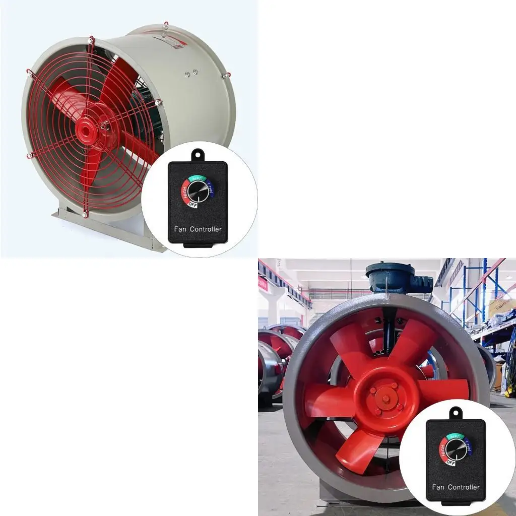 350W Fan Variable Speed Controller Fan Adjuster for Ventilation Equipment