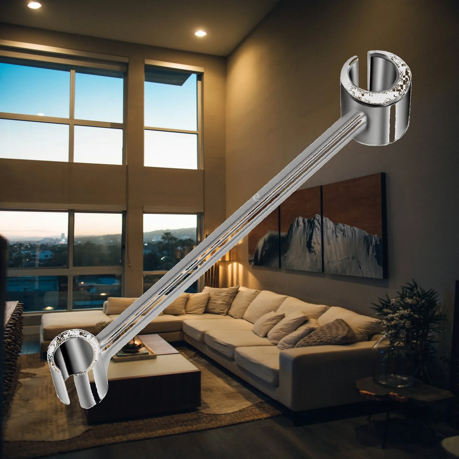 Door Hinge Clearance Adjusting Wrench Heavy-Duty Door Hinge Adjustment Tool Spanner Long-Lasting Sturdy