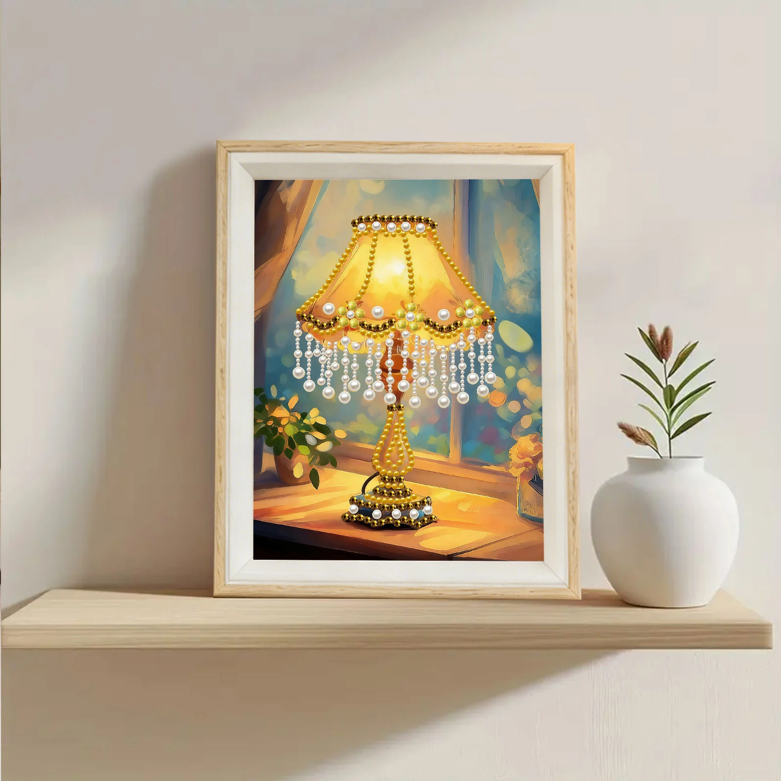 DIY 진주 아트 페인팅 세트 (액자 포함 5.90x7 - Home Decor Diy Ideas 리뷰 및 가격