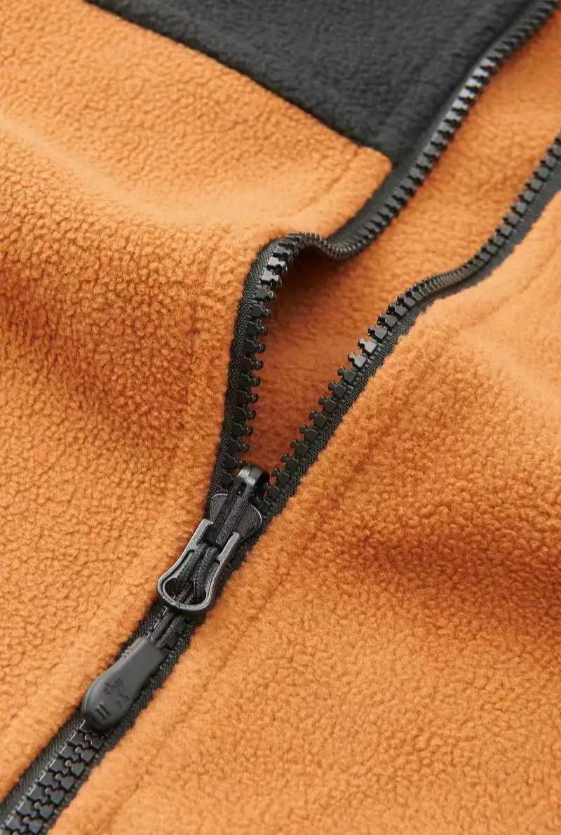 Splicing Fleece 2024 New Zipper Soft, Fine, Comfortable, Warm, Casual Windproof Jacket Casaco Masculino